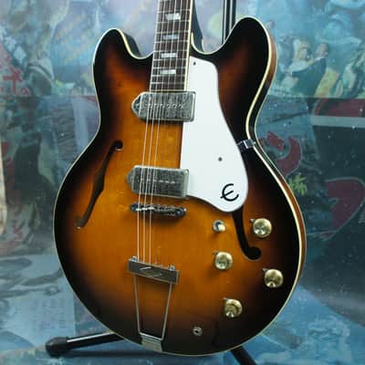 Epiphone Casino 1986 Vintage Sunburst MIJ JV Japan Rare Import Matsumoku image 2