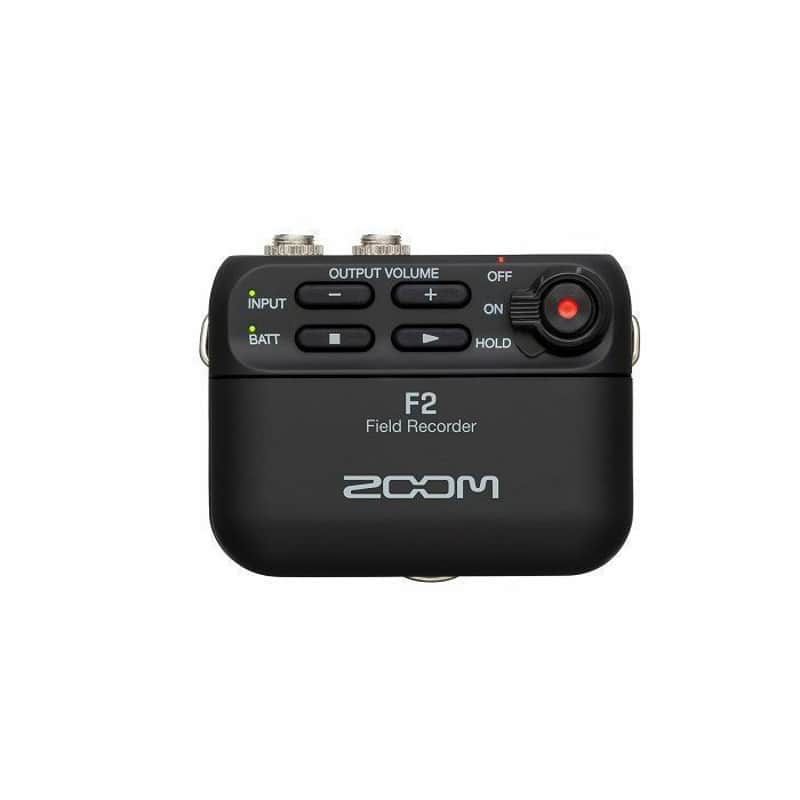 Zoom F2-BT Field Recorder With Bluetooth & Lavalier Microphone image 1