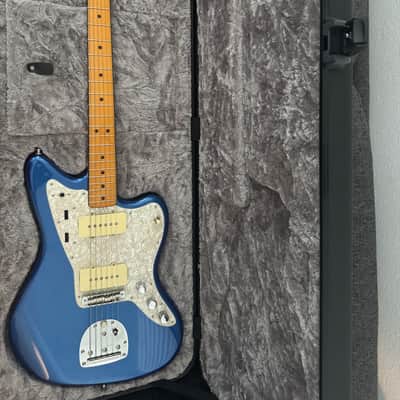 Fender American Ultra Jazzmaster with Maple Fretboard 2019 - 2025 - Cobra Blue image 1