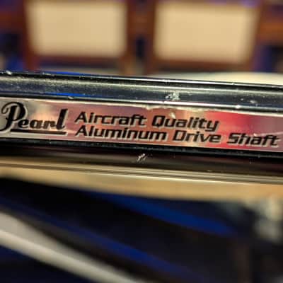 Pearl Double Bass Drum Pedal P-902 2010s - Brushed Metal Flat Black image 11