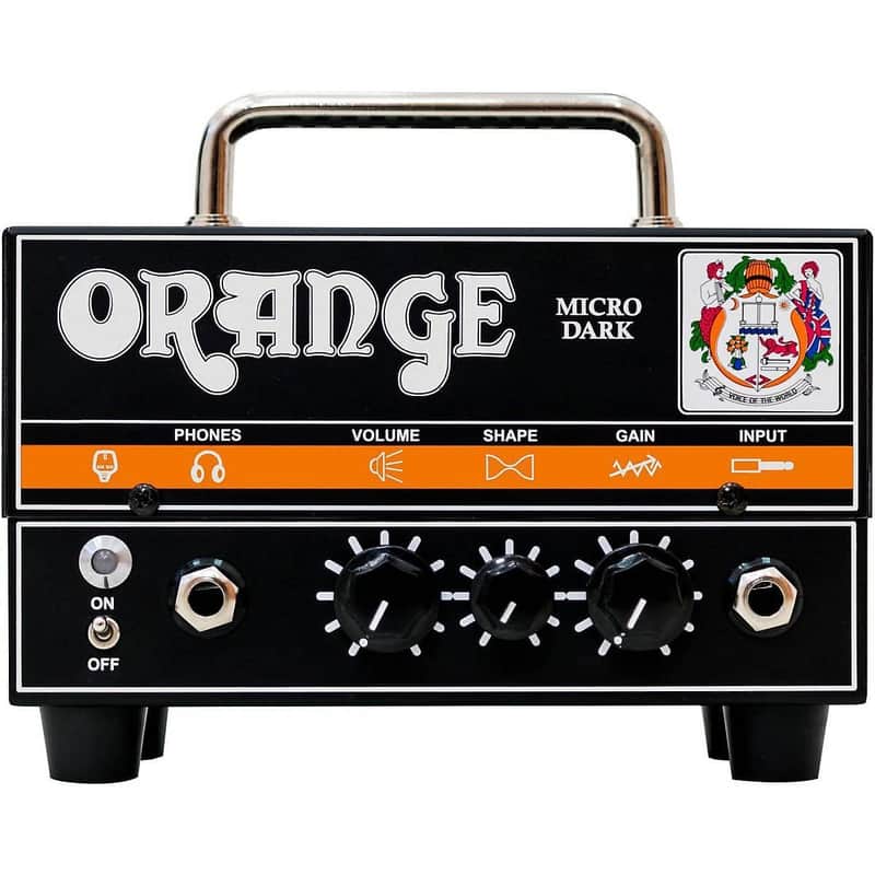 Orange Micro Dark Terror 20 Watt Tube Preamp/ Solid State Hybrid Amp Head image 1