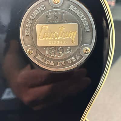 Gibson Custom Shop Historic '54 Les Paul Custom 2008 - Black Ebony image 8