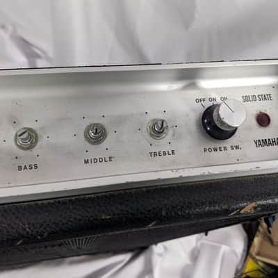 Vintage 1960's Yamaha TA-60 Combo Guitar Amplifier TA60 Amp Wedge RARE image 15