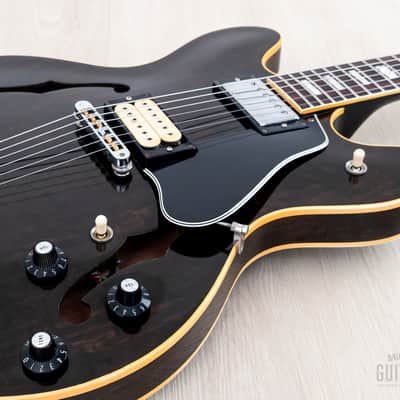 1979 Gibson ES-335 TDW Semi-Hollow Vintage Guitar Walnut, Tarback + DiMarzio Super Distortion, Case image 7