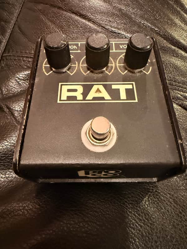 ProCo RAT 2 (Flat Box) 1988-1989 - Made in USA (Green Board / Replaced Op-Amp)