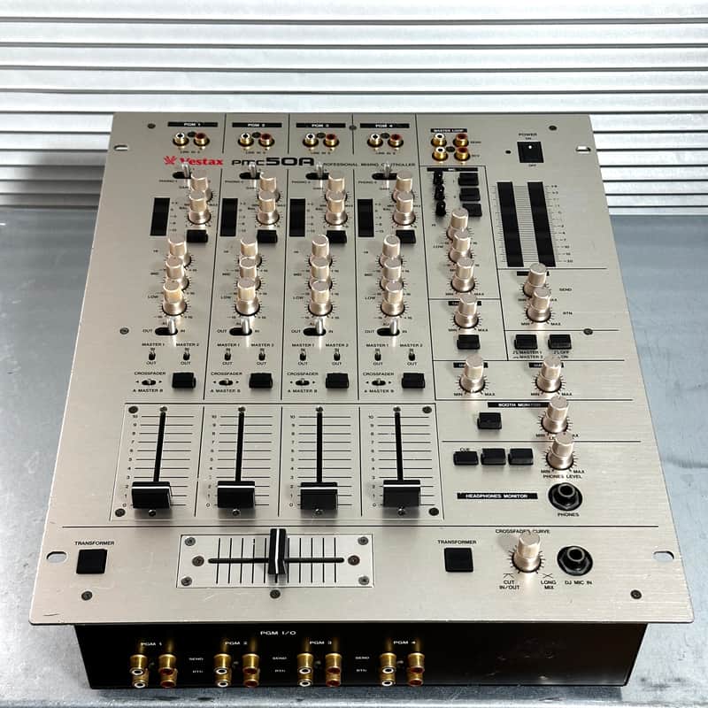 Vestax PMC-50A legendary 4-channel DJ mixer | Reverb Sweden