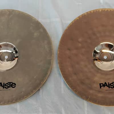 Paiste SOUND FORMULA Heavy Hi-Hats 14" Reflector - NOS / RARE image 2