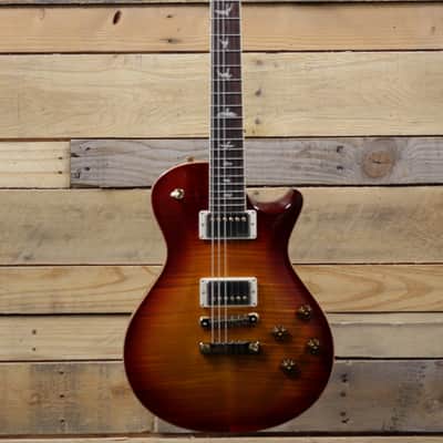 PRS 10-Top Mccarty 594 Singlecut Electric Guitar Dark Cherry Sunburst w/ Case image 4