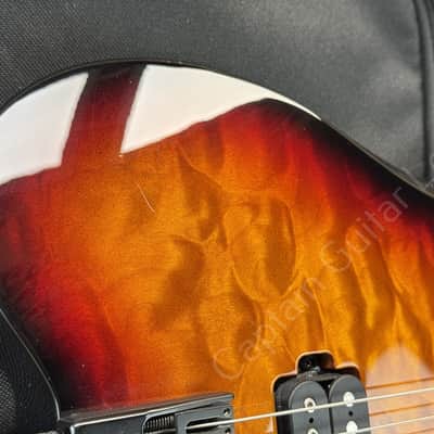 2016 Kiesel - Vader 6 Neck Through - Sunburst - Quilted Maple - ID 5625 image 4