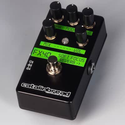 Catalinbread Soft Focus Plate Reverb Instant Shoegaze Guitar Effects Pedal image 4