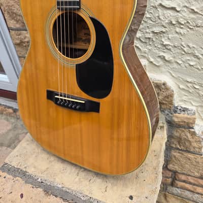 Yamaki Deluxe Folk No. 18 1973 Japan MIJ like Martin * serviced* vintage acoustic guitar image 10