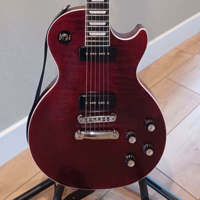 Gibson Les Paul Classic Player Plus 2018 Wine Red Vintage image 2
