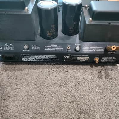 VTL MB-125 COPPIA FINALI MONO MONOBLOCK VALVOLARI TUBE POWER AMP VTL- MB125 Silver image 6