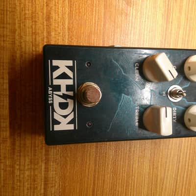 KHDK Electronics Abyss Bass Overdrive 2010s - Blue image 1