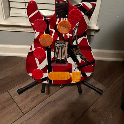 Eddie Van Halen Tribute Build Frankenstrat Frankenstein Guitar image 5