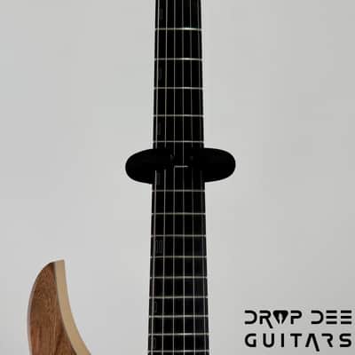 Infinia Neptune Headless Electric Guitar w/ Bag - Black Walnut image 11