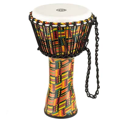 Meinl Percussion Djembe with Synthetic Shell - 10" Medium Size Rope Tuned Synthetic Head (PADJ5-M-F) image 1