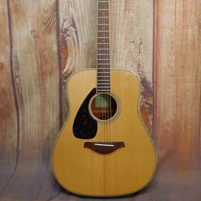 Yamaha FG820L Folk Acoustic Guitar Left-Handed 2010s - Natural image 1