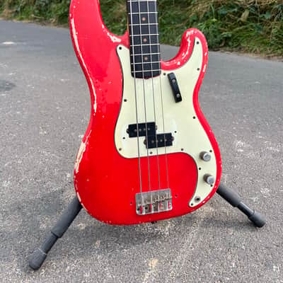 Fender Precision Bass 1962 Fiesta Red image 2
