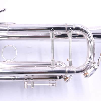 B&S Challenger I 3137 Trumpet in Silver Plate image 11