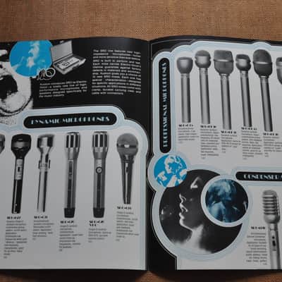 SRO Electro Voice Kustom vintage catalog booklet brochure. 1970's image 2