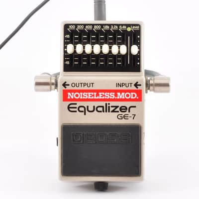 Boss GE-7 Modified Noiseless Equalizer Made in Japan 1985 Guitar Effects Pedal Used From Japan #526200 image 8