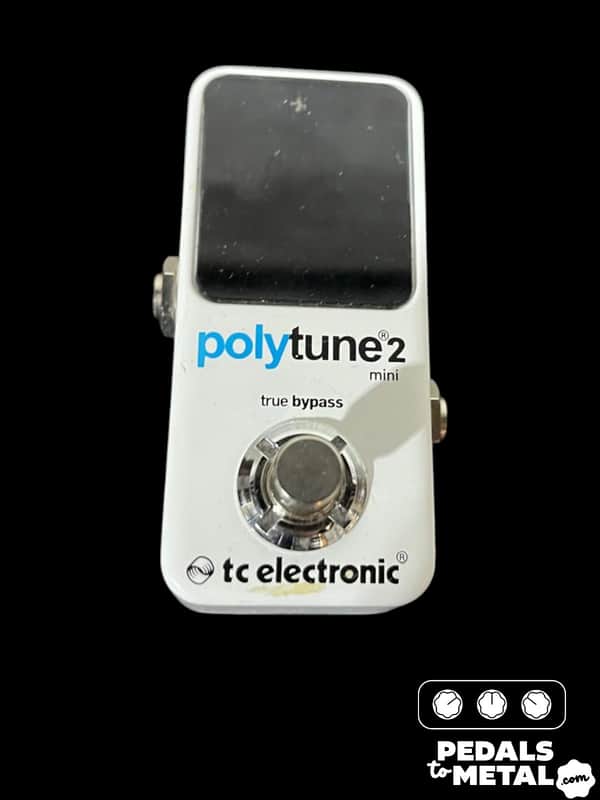 TC Electronic Polytune 2 Mini Poly-Chromatic Tuner Pedal | Reverb