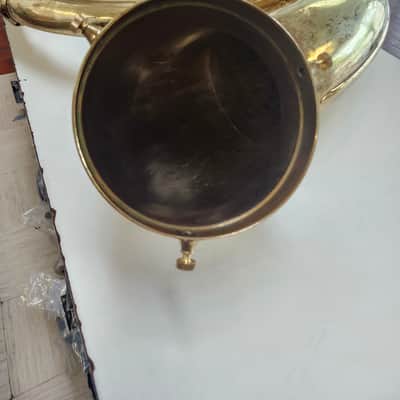 Very Good Used Yamaha YSH-411 Brass Sousaphone with Case and Mouthpiece image 10