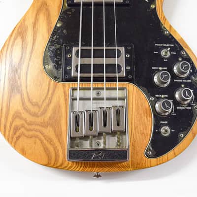 Peavey T-40 Bass Guitar - Natural image 3