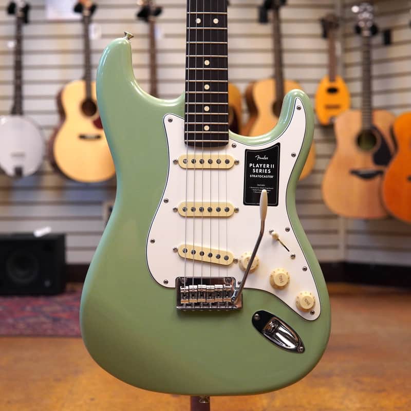 Fender Player II Stratocaster Electric Guitar Birch Green image 1