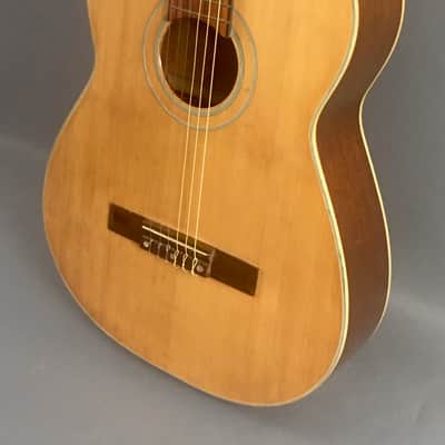 Kawai Vintage Made in Japan Classical Acoustic Guitar 1960s Natural Lacquer JLD Bridge Dr. Lefty Martin Style Binding image 3