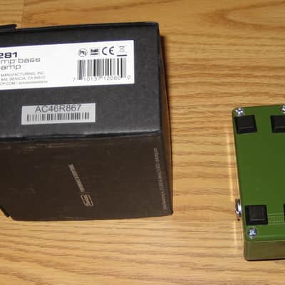 MXR M281 Thump Bass Preamp, EQ, Excellent Condition, in Original Box image 2