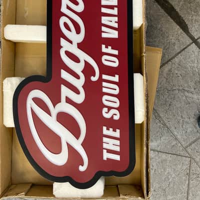 Bugera "The Soul of Valves" Illuminated Dealer Sign image 2