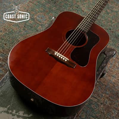 1979 Guild D25M Vintage Acoustic Guitar Dreadnought w/case, case protector, original docs image 7