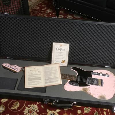 Valiant Titan Telecaster, Made in Ukraine, 2025 - Mola Pink Dist image 1