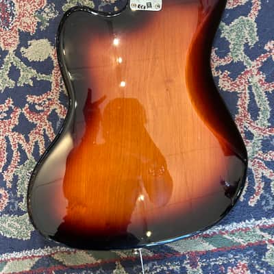 Modded Fender Pau Ferro Player Jazzmaster 2018 - Sunburst image 5
