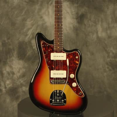 all original 1965 Fender Jazzmaster Sunburst clay dots, January of '65 image 2
