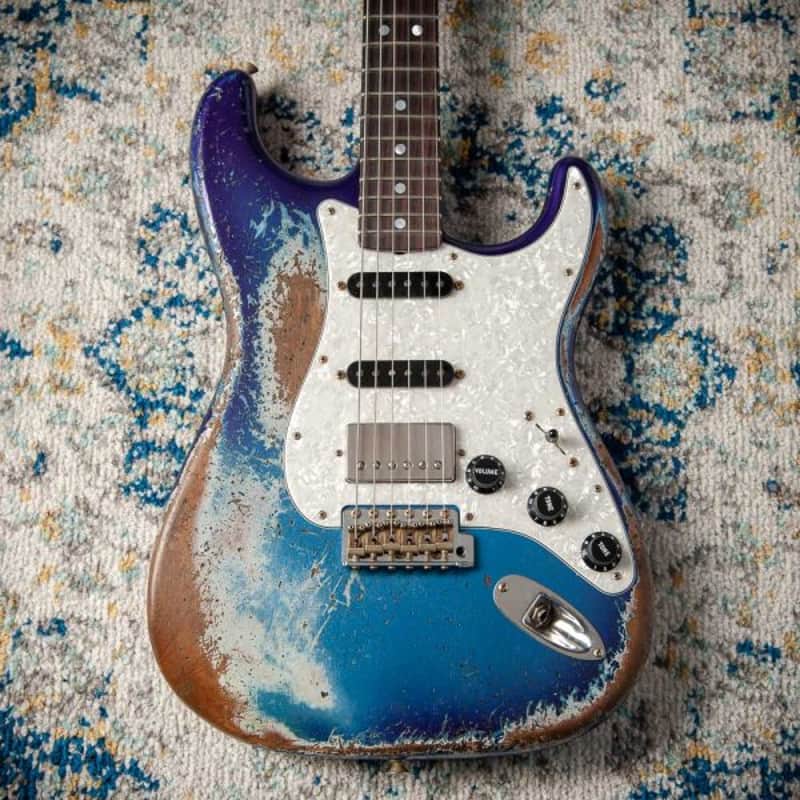 Fender ’65 Super Heavy Relic Stratocaster Competition Burgundy image 1