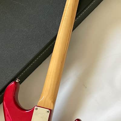 1984-85 Made in Japan Kramer Focus 3000 Left-Handed Lefty Candy Apple Red Strat Electric Guitar OHSC (Closet Queen) image 6