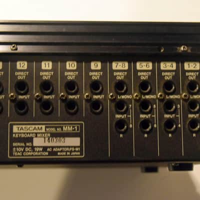 Tascam MM1 Keyboard Mixer image 5