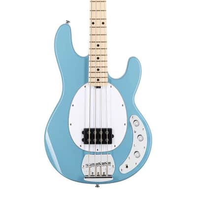 Sterling by Music Man StingRay RAY4 Bass Guitar - Chopper Blue image 1