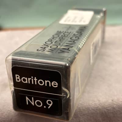 New Old Stock Yanagisawa Baritone Sax Mouthpiece No. 9 - Hard Rubber image 1