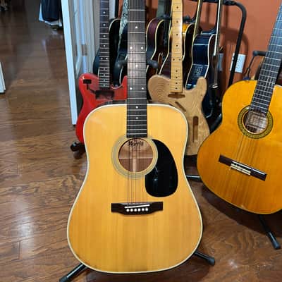 Vintage Morris - W-18 - Dreadnought Acoustic - Japan image 3