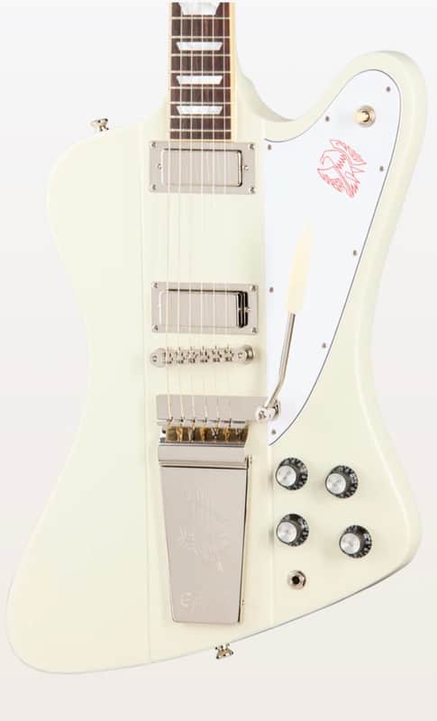 Epiphone "Inspired by Gibson Custom" '63 Firebird V 2025 - Present - Polaris White image 1