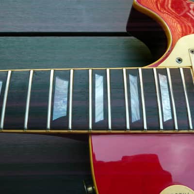 Greco EG700R Single Cut Away 1976 Red Sunburst+Gig Bag FREE image 19