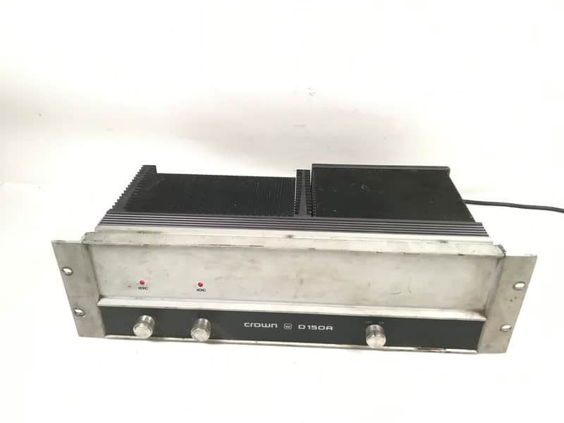 Vintage Crown D150A 2-Channel Professional Power Amplifier Amp image 1