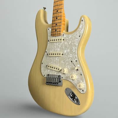 Fender Custom Classic Stratocaster 2004 - Honey Blonde image 3
