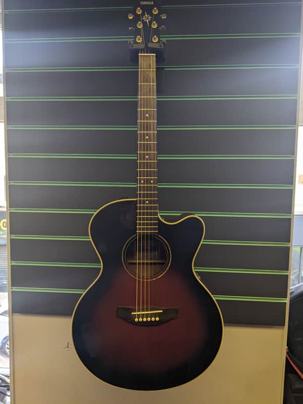Yamaha CPX-5 VS Vintage Sunburst 2002 Electro Acoustic Guitar | Reverb