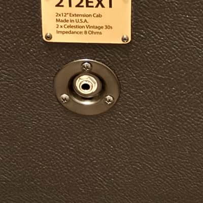 Friedman 212EXT Vintage 120-Watt 2x12" Closed-Back Guitar Speaker Cabinet 2015 - Present - Black image 3