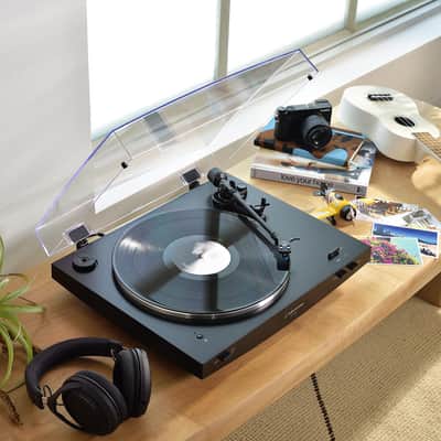 Audio-Technica AT-LP3XBT-BK Bluetooth Turntable Belt Drive Fully Automatic 33/45 (Black) image 6